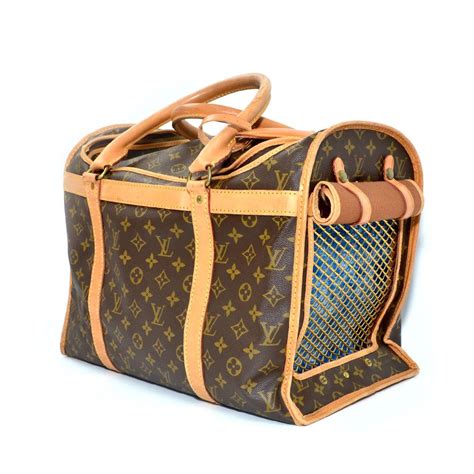 designer dog bag louis vuitton|faux Louis Vuitton dog carriers.